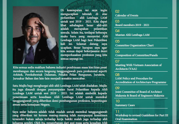 Warta LAM Edisi 1 Tahun 2020
